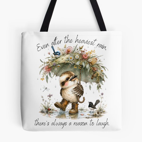 Item preview, Australian Kookaburra Rainy Day. designed and sold by wongacreations.