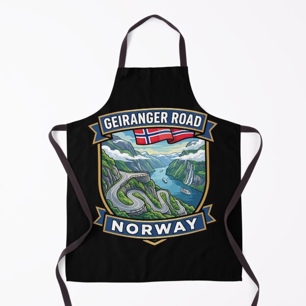 Item preview, Geiranger Road Iconic Fjord Road designed and sold by enzoade.