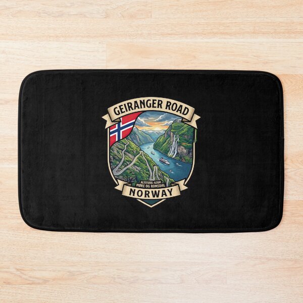 Item preview, Geiranger Road Norway Adventure Route designed and sold by enzoade.