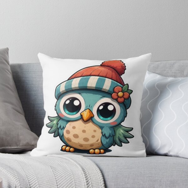 Item preview, Cute Winter Owl in Beanie designed and sold by DKSH1234.
