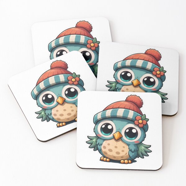 Item preview, Cute Winter Owl in Beanie designed and sold by DKSH1234.