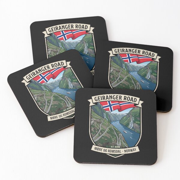 Item preview, Geiranger Road Legendary Scenic Drive designed and sold by enzoade.