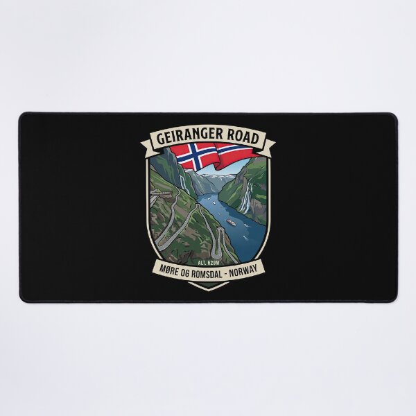 Item preview, Geiranger Road Legendary Scenic Drive designed and sold by enzoade.