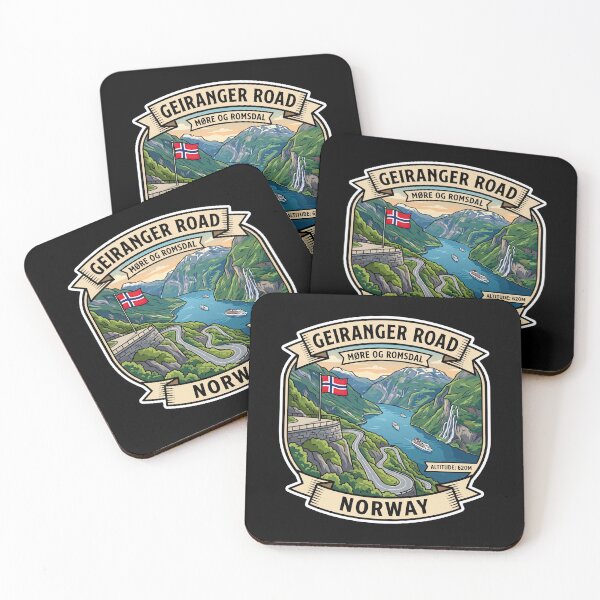 Item preview, Geiranger Road Norwegian Fjord Drive designed and sold by enzoade.