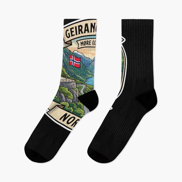 Item preview, Geiranger Road Norwegian Fjord Drive designed and sold by enzoade.