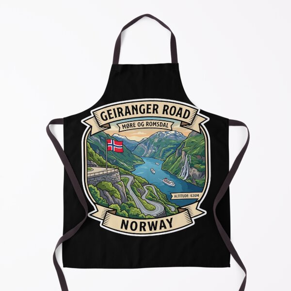 Item preview, Geiranger Road Norwegian Fjord Drive designed and sold by enzoade.