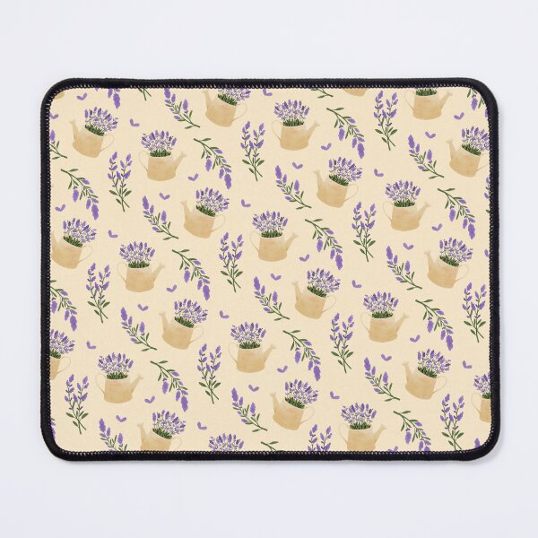 Item preview, Lavender Watering Can Seamless Pattern designed and sold by Kritiveemporio.