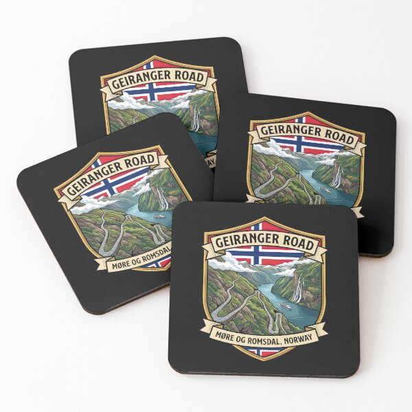 Item preview, Geiranger Road Norway Scenic Mountain Route designed and sold by enzoade.