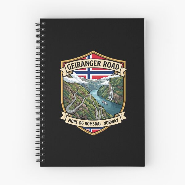 Item preview, Geiranger Road Norway Scenic Mountain Route designed and sold by enzoade.