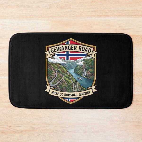 Item preview, Geiranger Road Norway Scenic Mountain Route designed and sold by enzoade.