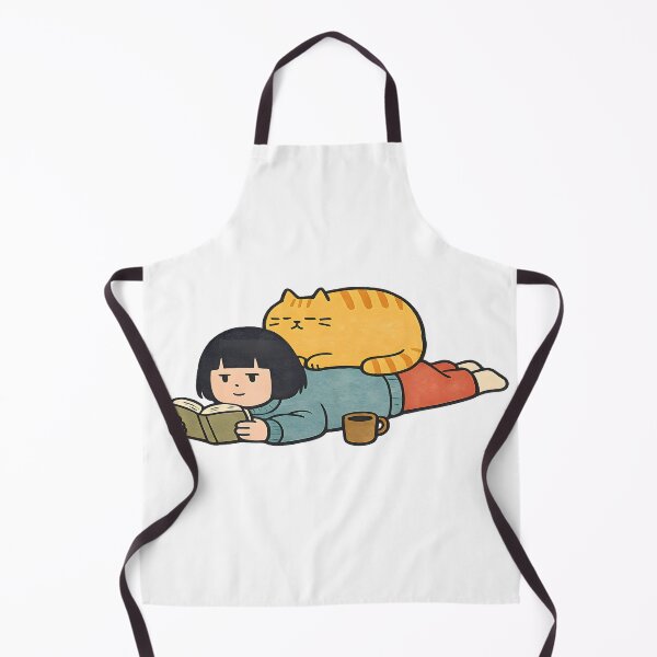 Item preview, Cozy Reading With My Cat designed and sold by Geek Farm.