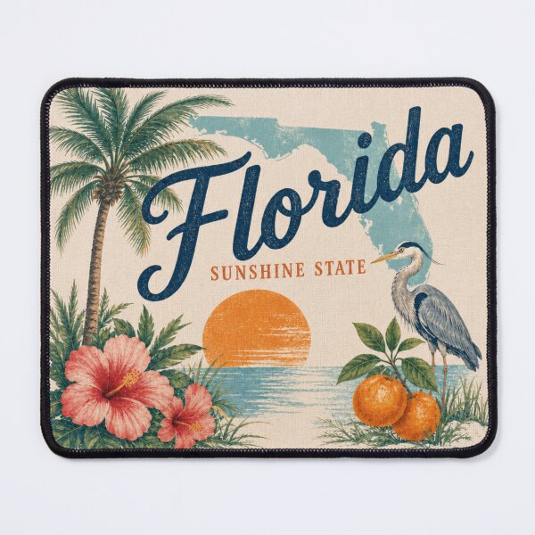 Item preview, Sunshine state Florida Palm beach designed and sold by GameCraftedShop.