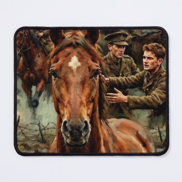 Item preview, War Horse Historical Drama Fine Art Tribute designed and sold by Art's Diner.