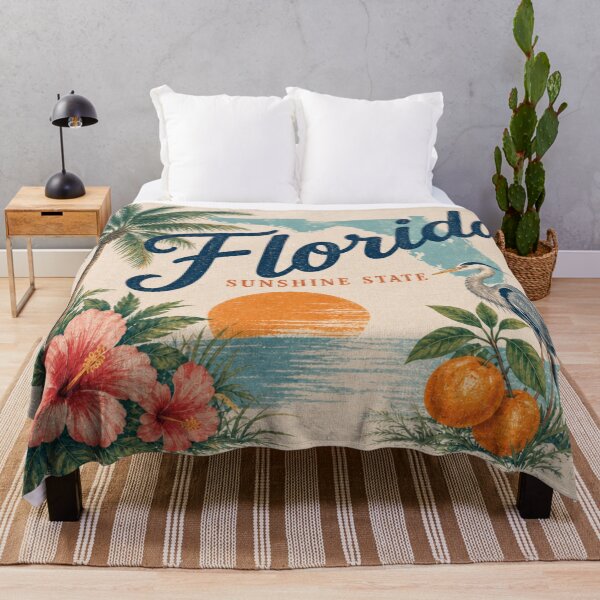 Item preview, Sunshine state Florida Palm beach designed and sold by GameCraftedShop.