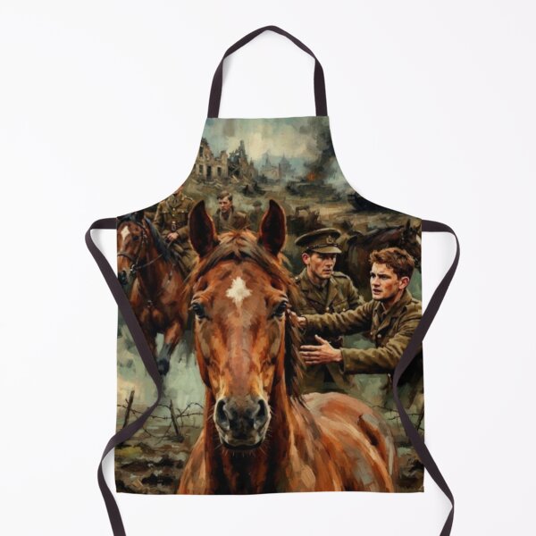 Item preview, War Horse Historical Drama Fine Art Tribute designed and sold by Art's Diner.