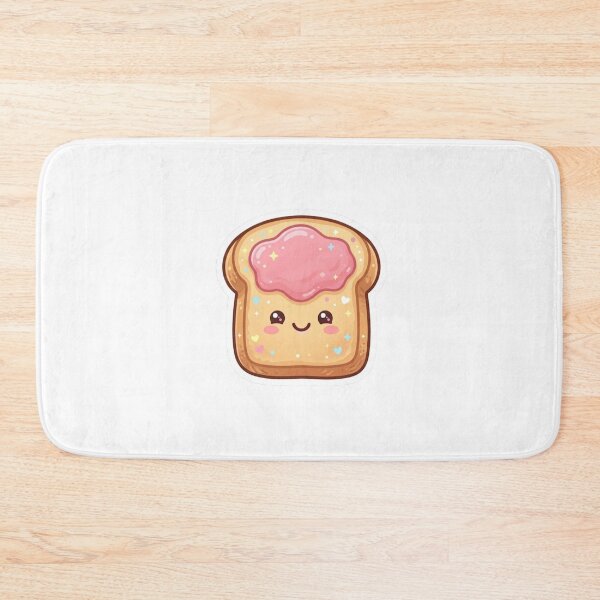 Item preview, Kawaii Toast With Jam – Cute Breakfast Sticker designed and sold by Cerys-GS.
