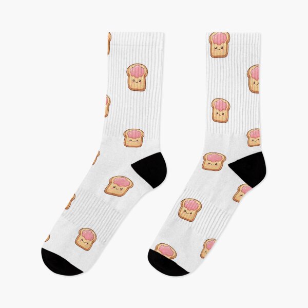 Item preview, Kawaii Toast With Jam – Cute Breakfast Sticker designed and sold by Cerys-GS.