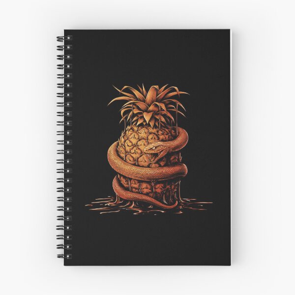 Item preview, Coiled Viper Snake Dripping Pineapple Dark Art designed and sold by Enea Kelo.