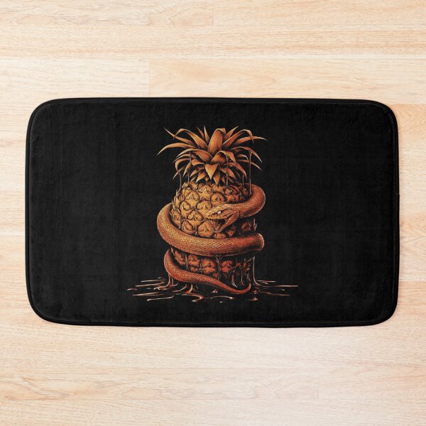 Item preview, Coiled Viper Snake Dripping Pineapple Dark Art designed and sold by Enea Kelo.