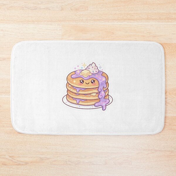 Item preview, Kawaii Pancake Stack – Cute Breakfast Sticker designed and sold by Cerys-GS.