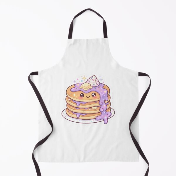 Item preview, Kawaii Pancake Stack – Cute Breakfast Sticker designed and sold by Cerys-GS.