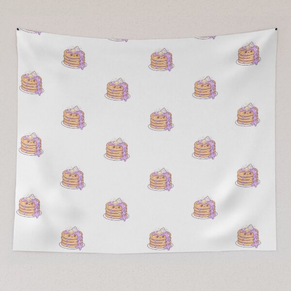Item preview, Kawaii Pancake Stack – Cute Breakfast Sticker designed and sold by Cerys-GS.
