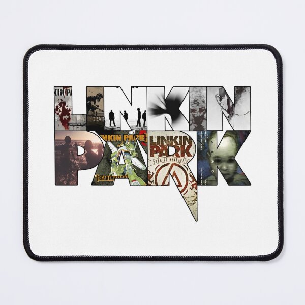 Item preview, Linkin Park Albums Collage Graphic Text T-Shirt designed and sold by NorthenStudio.