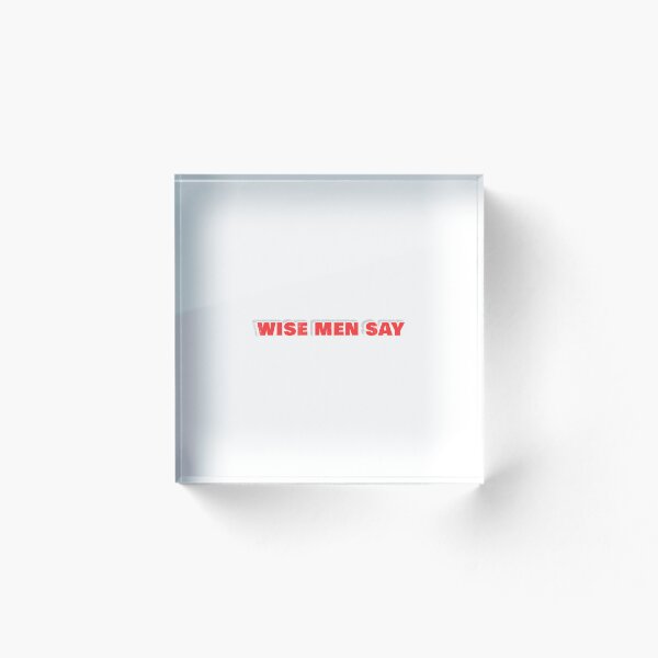 Item preview, Wise Men Say designed and sold by BTWCards.