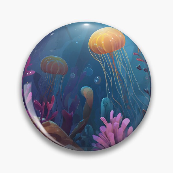 Item preview, Jellyfish illustration  designed and sold by ScienceRex.