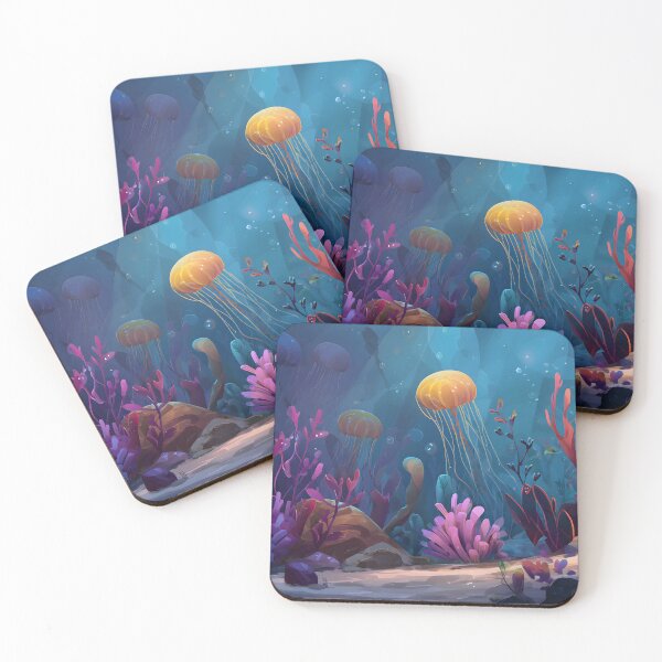 Item preview, Jellyfish illustration  designed and sold by ScienceRex.