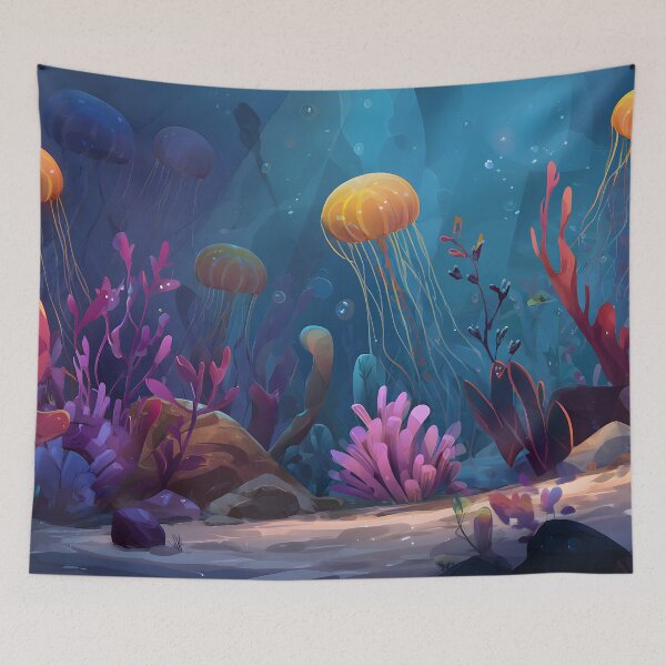 Item preview, Jellyfish illustration  designed and sold by ScienceRex.