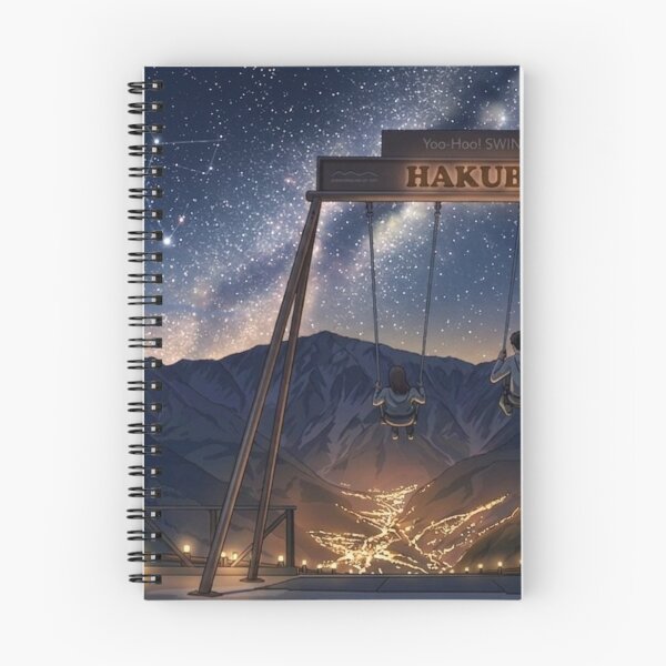 Item preview, Starry Night Over Hakuba Swing designed and sold by Kokeshidreams.