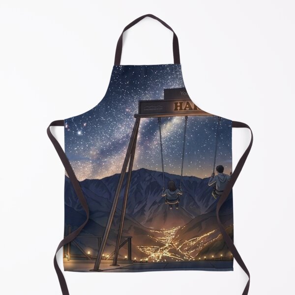 Item preview, Starry Night Over Hakuba Swing designed and sold by Kokeshidreams.