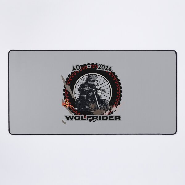 Item preview, Moto Maniacs Wolf Digital Art 3 designed and sold by GoGreenlove.