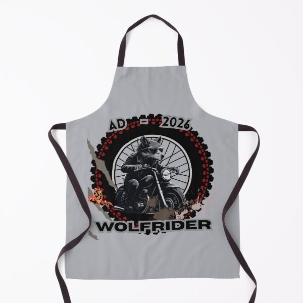 Item preview, Moto Maniacs Wolf Digital Art 3 designed and sold by GoGreenlove.