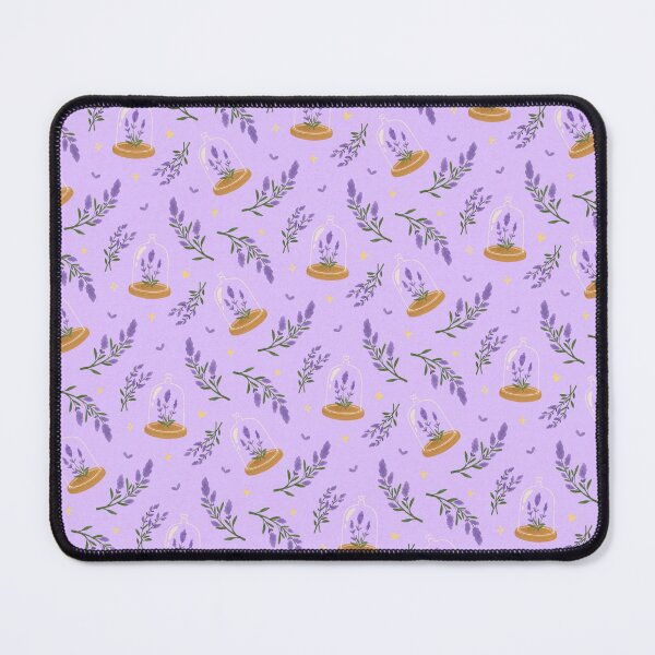 Item preview, Lavender Sprig Glass Cloche Pattern designed and sold by Kritiveemporio.