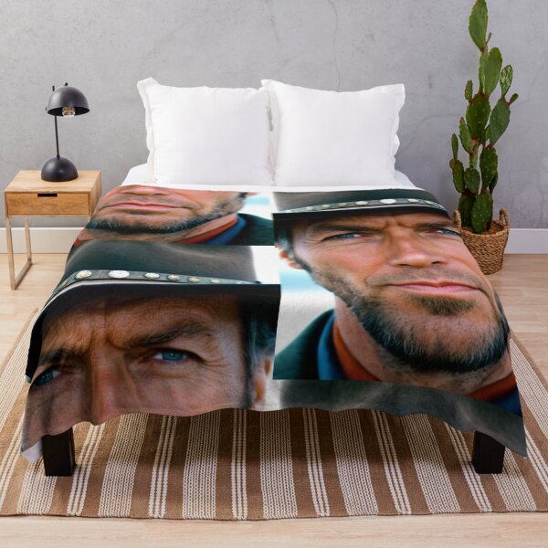 Item preview, Cinema - Emblematic Western Actor, Intense Gaze and Weathered Face designed and sold by Beat-It.