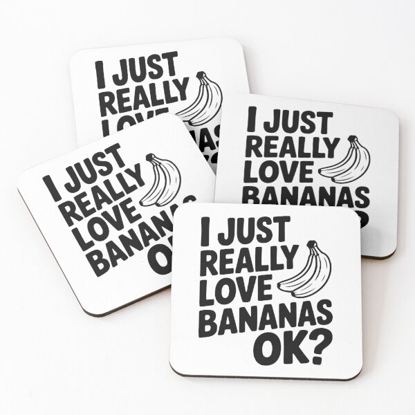 Item preview, I Just Really Love Bananas Ok? designed and sold by Frank Ring.