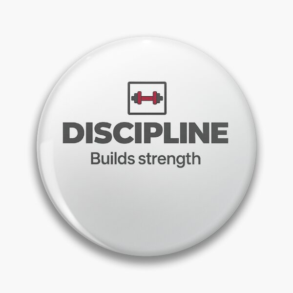 Item preview, Discipline Builds Strength Gym designed and sold by MyEchoCraft.