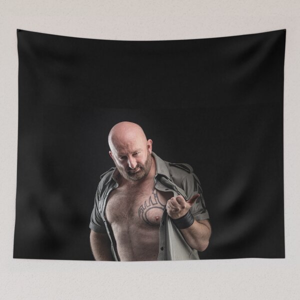 Item preview, TROY T SCOTT - HAIRY LEATHER OFFICER  designed and sold by TroyTScott.