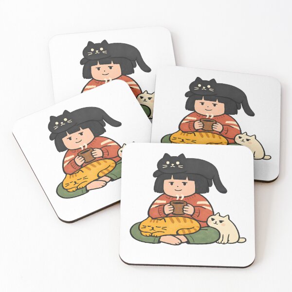 Item preview, Cozy Cat Lady Coffee Break designed and sold by Geek Farm.