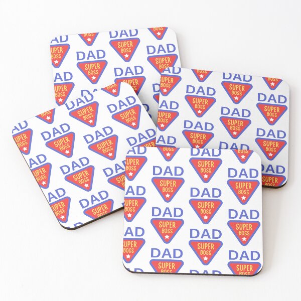 Item preview, Dad Super Boss Funny Superhero Shield Father Gift Shirt designed and sold by MariaPCMaria.