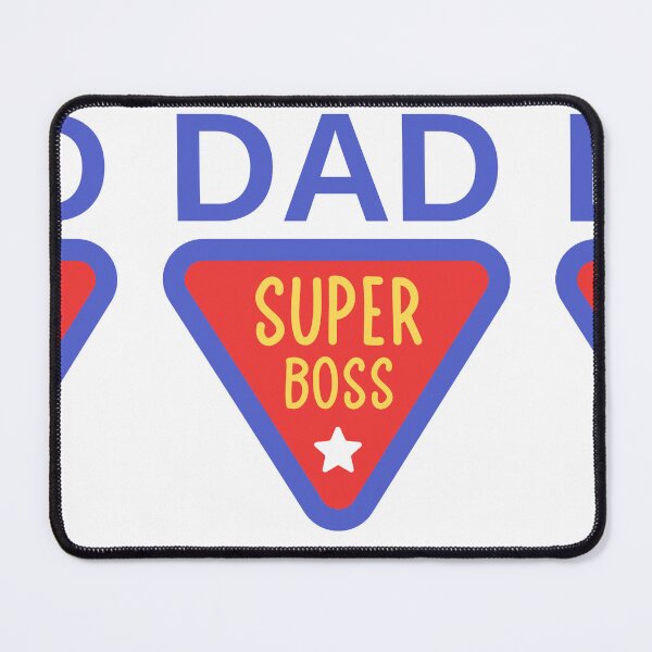 Item preview, Dad Super Boss Funny Superhero Shield Father Gift Shirt designed and sold by Funnygiftsstudio .