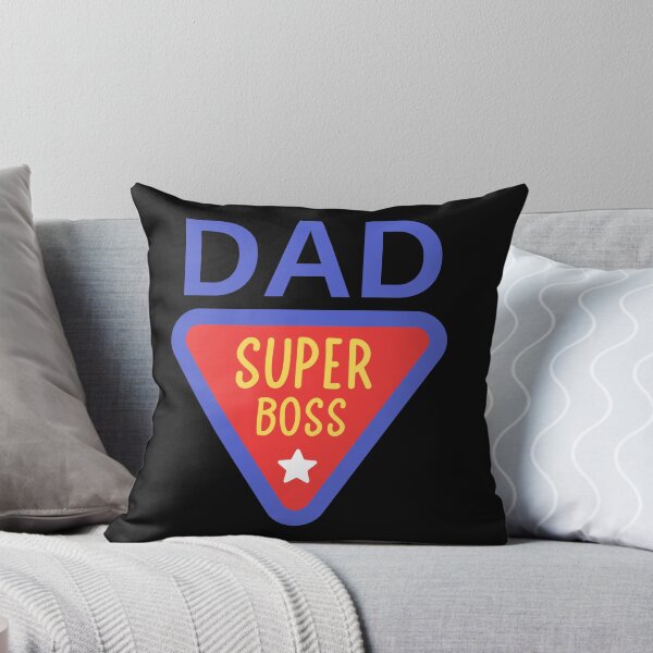 Item preview, Dad Super Boss Funny Superhero Shield Father Gift Shirt designed and sold by MariaPCMaria.
