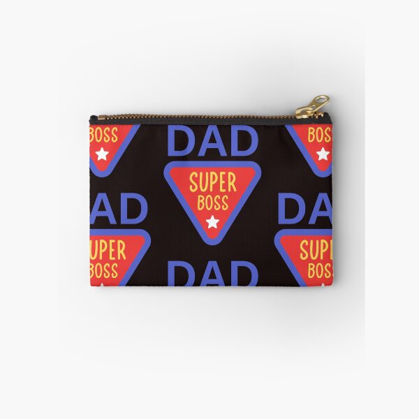 Item preview, Dad Super Boss Funny Superhero Shield Father Gift Shirt designed and sold by MariaPCMaria.