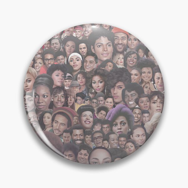 Item preview, Black Music Icons Collage designed and sold by Chad King.