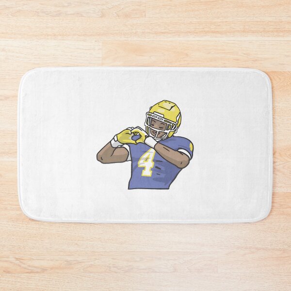 Item preview, Football Player Heart Hands Love Gesture designed and sold by Chad King.