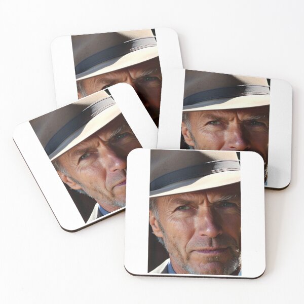 Item preview, Cinema - Emblematic Western Actor, Intense Gaze and Weathered Face designed and sold by Beat-It.
