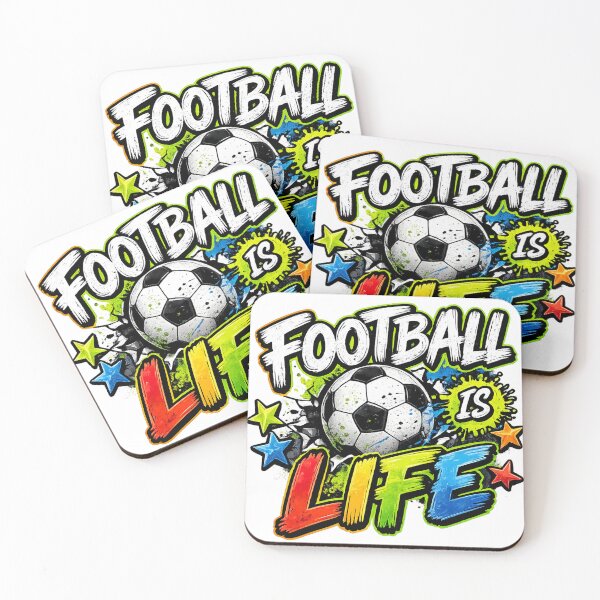 Item preview, Football Is Life (Soccer) designed and sold by DazzleKitty.