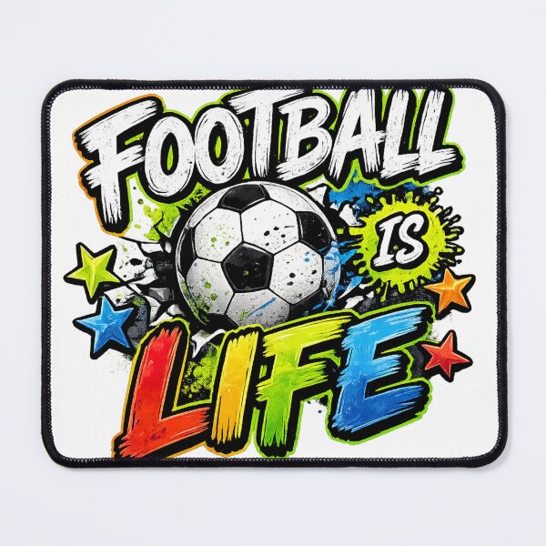 Item preview, Football Is Life (Soccer) designed and sold by DazzleKitty.